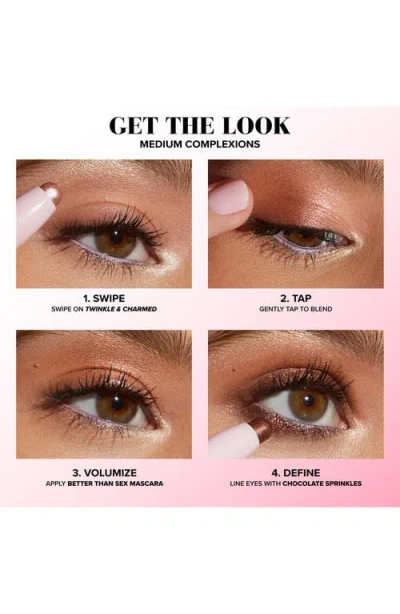 Too Faced Quickie Queen Sparkling Eye Shadow Stick In Twinkle