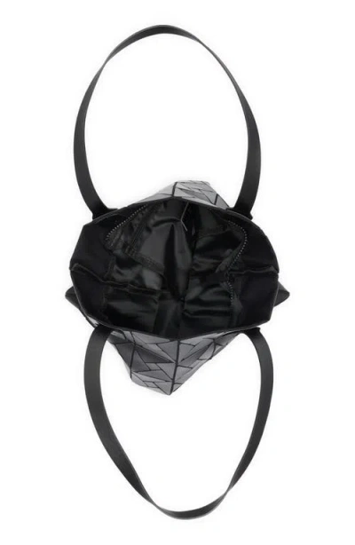 Patrizia Luca Box Pattern Tote Bag In Matte Black