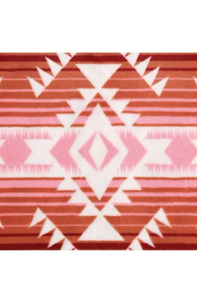 Wrangler Jericho Reversible Throw Blanket In Pink