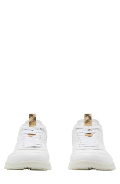 Burberry Men Matrix Sneakers In White