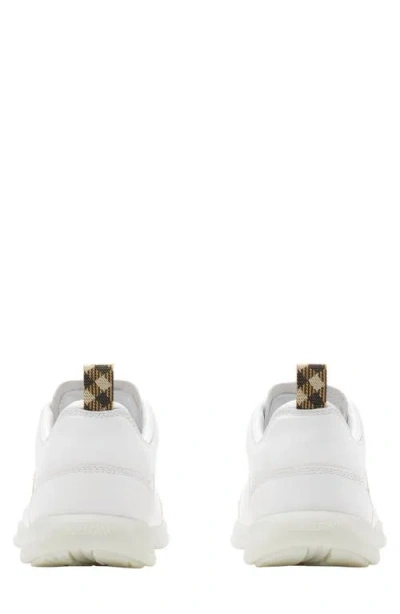 Burberry Men Matrix Sneakers In White