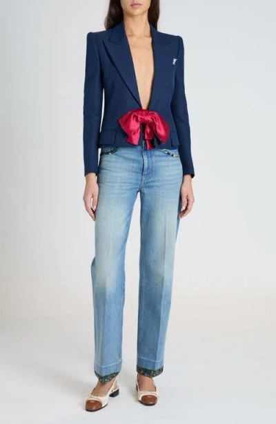 Valentino Woman Blue Blazers
