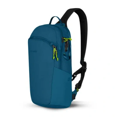 Pacsafe Eco 12l Anti Theft Sling Backpack In Blue