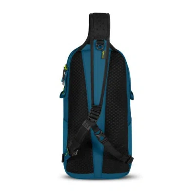Pacsafe Eco 12l Anti Theft Sling Backpack In Blue