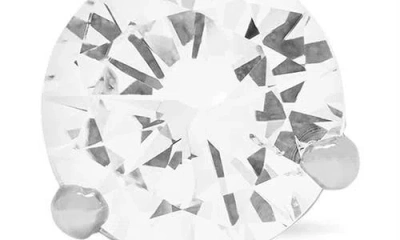 Melinda Maria Not Your Basic Stud Earrings In Silverhite