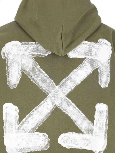 Off-white Sweaters In Green