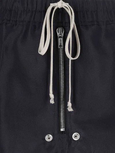 Rick Owens Concordians Cargobelas In Black