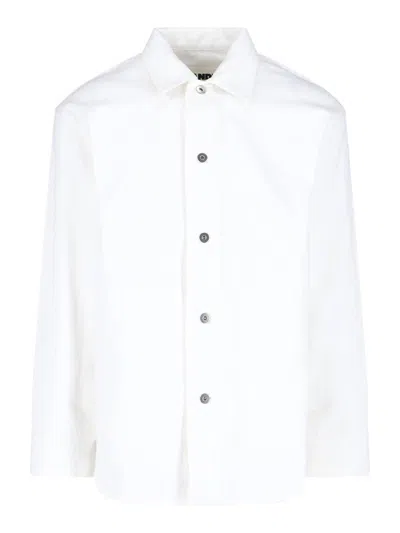 Jil Sander Buttoned Shirt In White