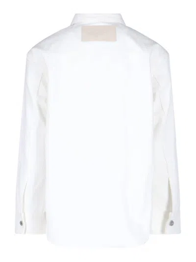 Jil Sander Buttoned Shirt In White