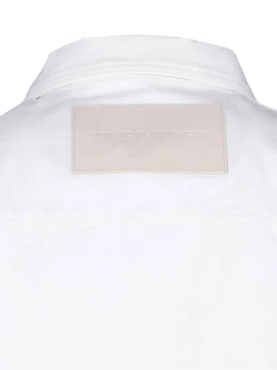Jil Sander Buttoned Shirt In White