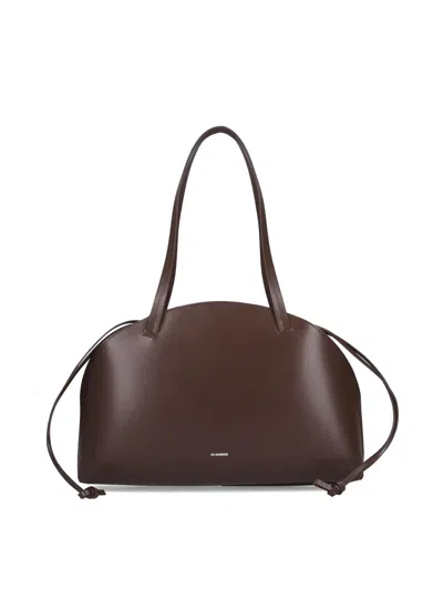 Jil Sander Shoulder Bag In Brown