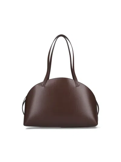 Jil Sander Shoulder Bag In Brown