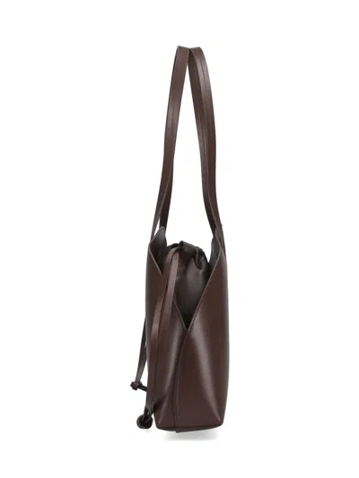Jil Sander Shoulder Bag In Brown