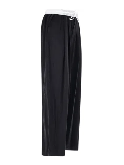 Alexander Wang Elasticated Sartorial Pant In Black