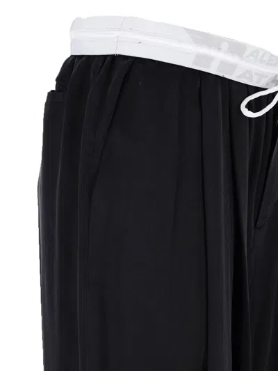 Alexander Wang Elasticated Sartorial Pant In Black