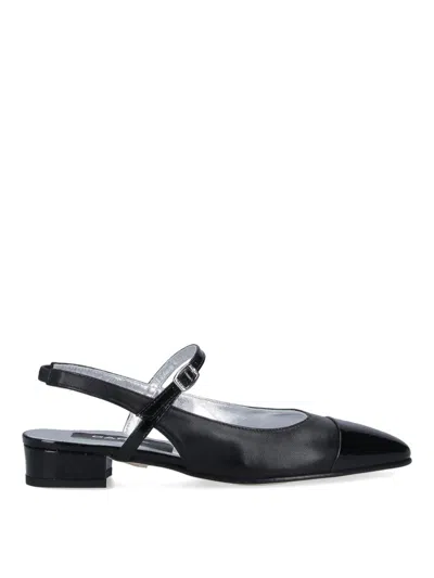 Carel Paris Oceano Ballet Flats In Black