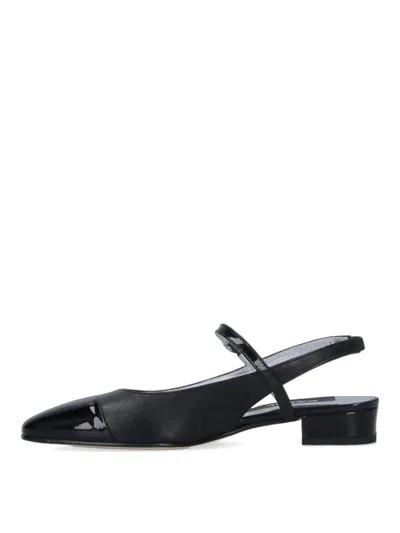 Carel Paris Oceano Ballet Flats In Black