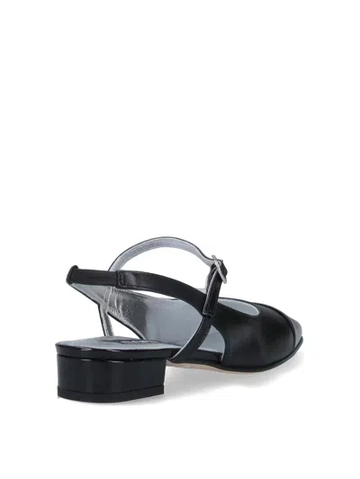 Carel Paris Oceano Ballet Flats In Black