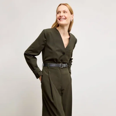 M.m.lafleur Ayla Travel Jacket In Olive