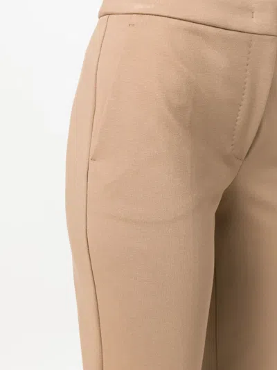S Max Mara Slim-fit Cropped Pants In Neutrals