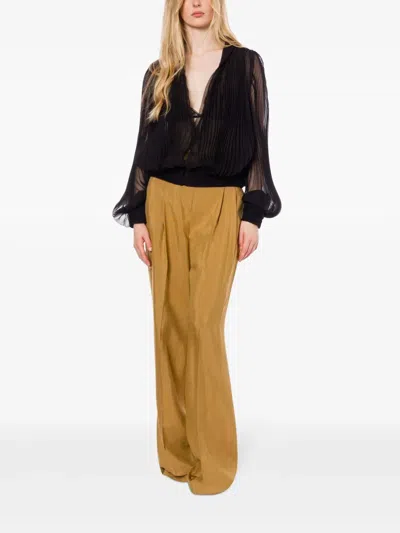 Alberta Ferretti Long Coat Clothing
