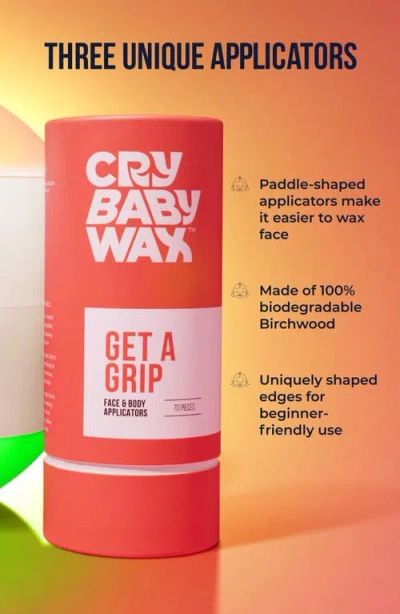 Crybaby Wax Get A Grip Face & Body 70-piece Applicators Set In No Color