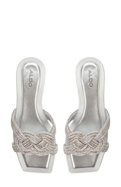 Aldo Karlina Slide Sandal In Silver