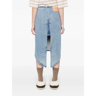 Jw Anderson Layered Midi Skirt