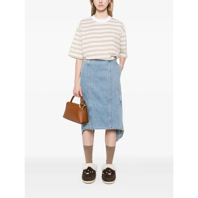 Jw Anderson Layered Midi Skirt