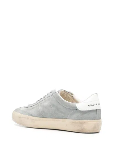 Golden Goose Deluxe Brand Soft Suede Sneakers With Vintage Detailing In Grey