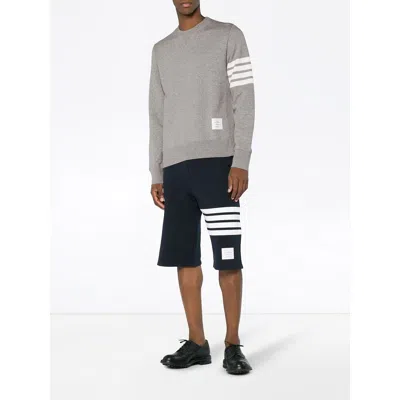 Thom Browne Classic Sweatshirt In Classic Loopback