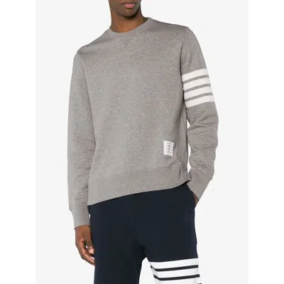 Thom Browne Classic Sweatshirt In Classic Loopback