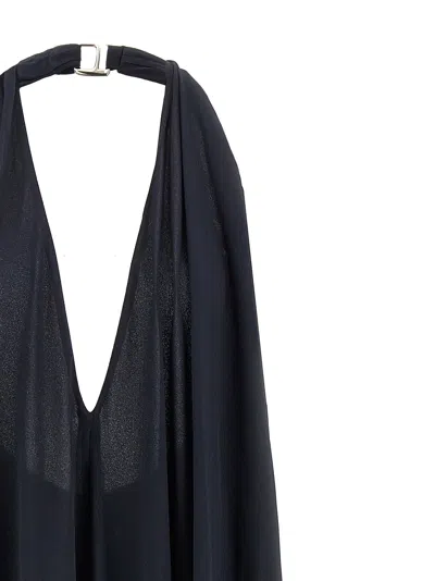 Jacquemus The Norma Draped Maxi Halter Dress