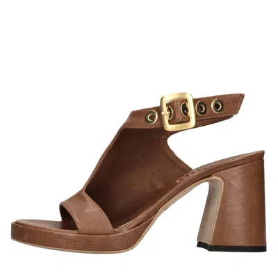 Hundred 100 Sandals Brown In Marrone Marroni
