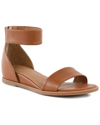 Seychelles Honeysuckle Ankle Strap Sandal In Brown