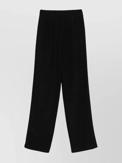 Emporio Armani Technical-cady Trousers With Elasticated Waistband