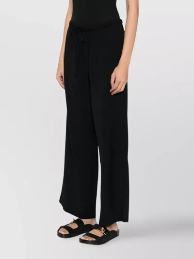 Totême Wide-leg Trousers With Drawstring Waistband