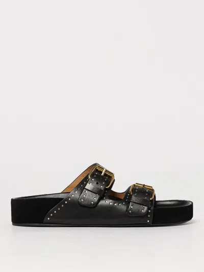 Isabel Marant Lennyo Sandals In Black