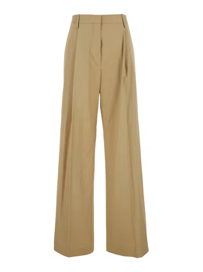 Dries Van Noten Cotton Portias Pants In Multicolor