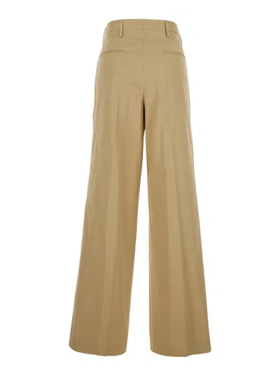 Dries Van Noten Cotton Portias Pants In Multicolor