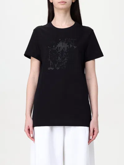 Max Mara Taverna Logo T-shirt Black