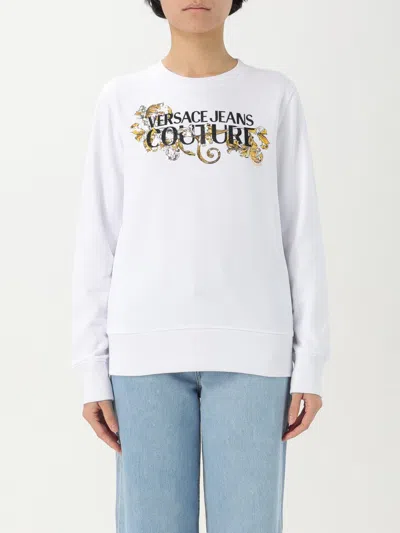 Versace Jeans Couture Sweatshirt In White