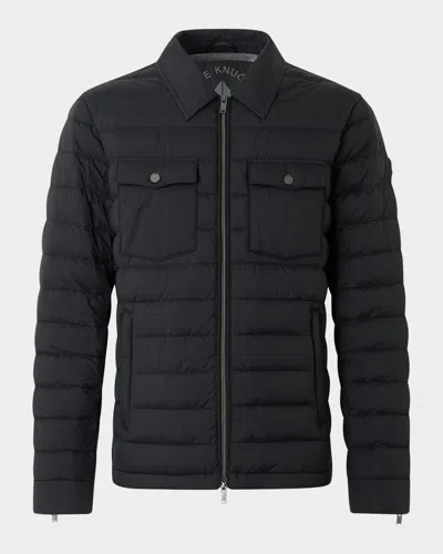 Moose Knuckles Lennox Padded Stretch-woven Down Jacket In Multi