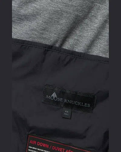 Moose Knuckles Lennox Padded Stretch-woven Down Jacket In Multi