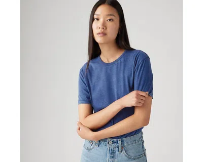 Levi's Iconic T-shirt In Indigo