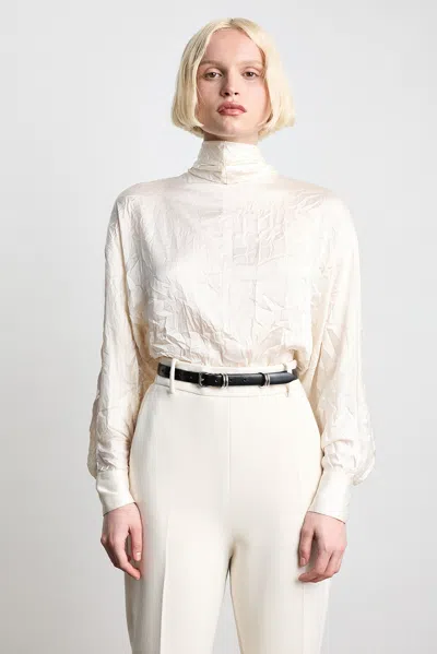 Dehanche Constance Medium Leather Belt In Black & Silver