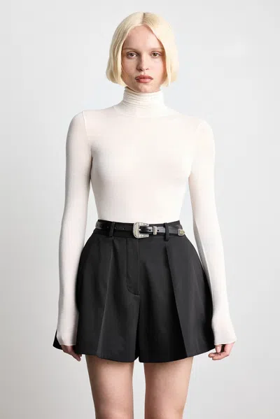 Dehanche Tavertine Belt In Black Onyx Inlay In Black  Onyx Inlay  & Silver