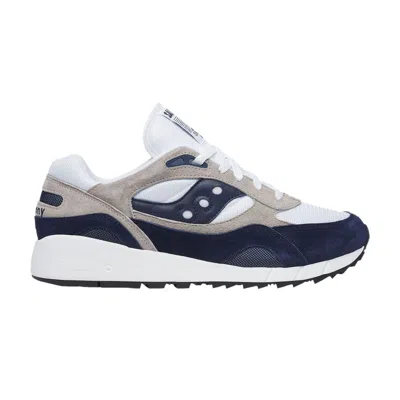 Pre-owned Saucony Shadow 6000 'white Navy'