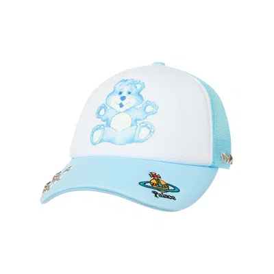 Pre-owned Palace X Vivienne Westwood Trucker 'blue'