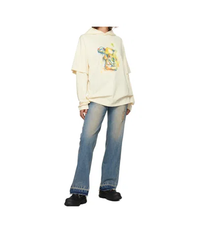 We11 Done Jeans With Belt Loops In Blue